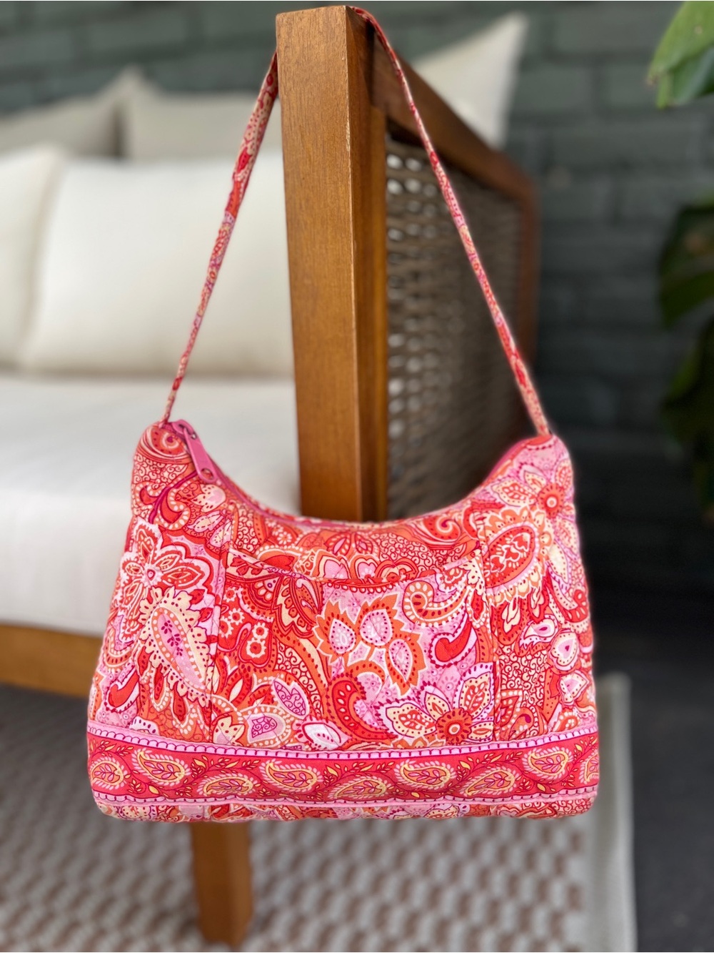 Vera Bradley Sherbet Molly Bag